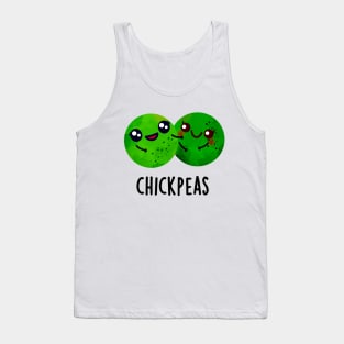 Chick Peas Funny Girl Pea Pun Tank Top